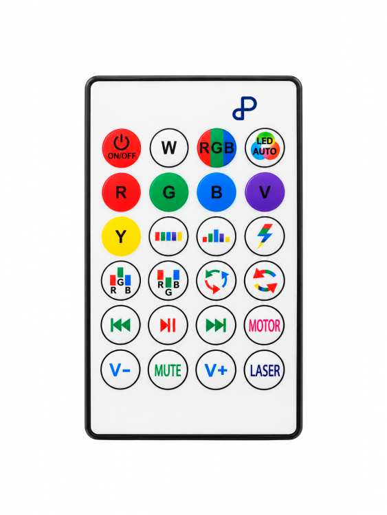 Потолочный светильник RGB с Bluetooth колонкой и пультом 24 Вт E27 Огонёк OG-LDP60